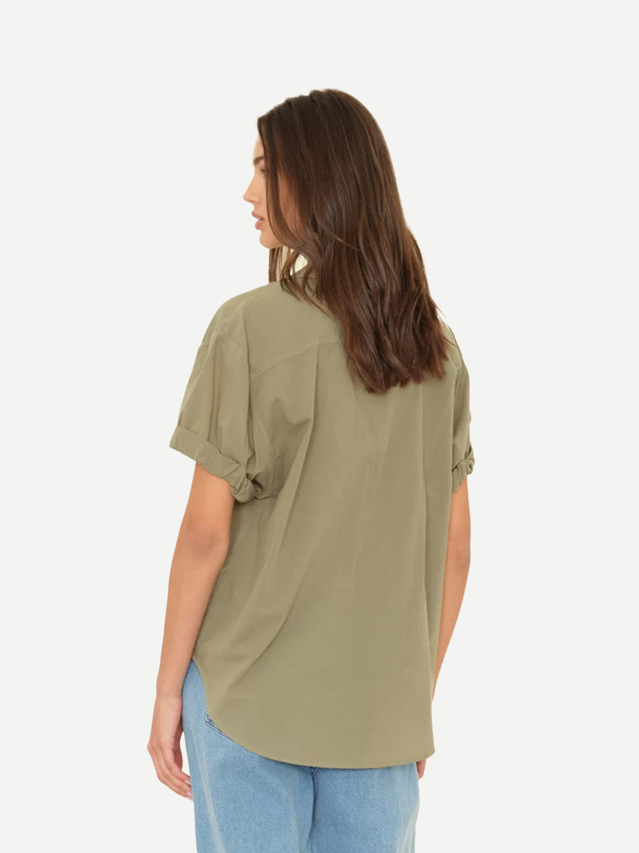 Xirena | Channing Shirt in Dark Seagrass