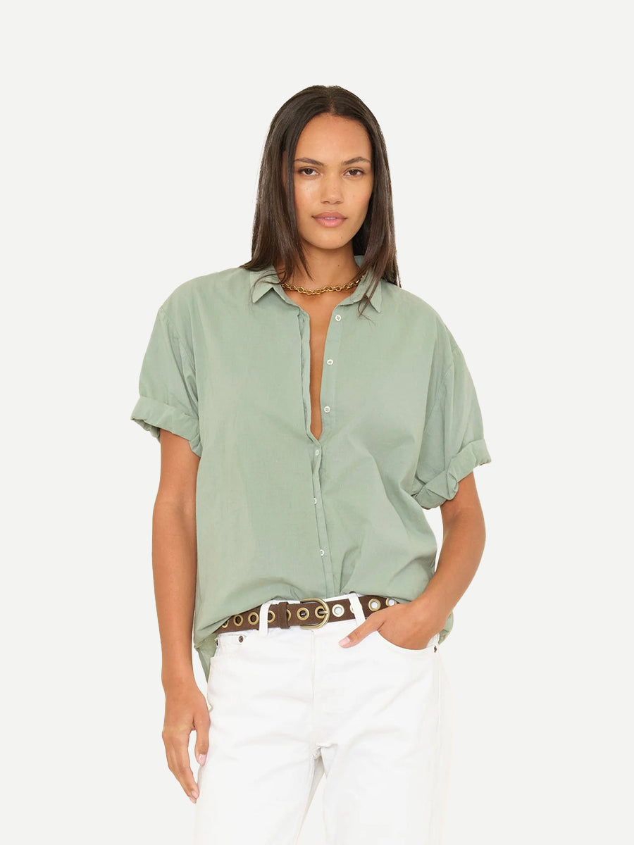 Xirena Channing Shirt in Sage Leaf