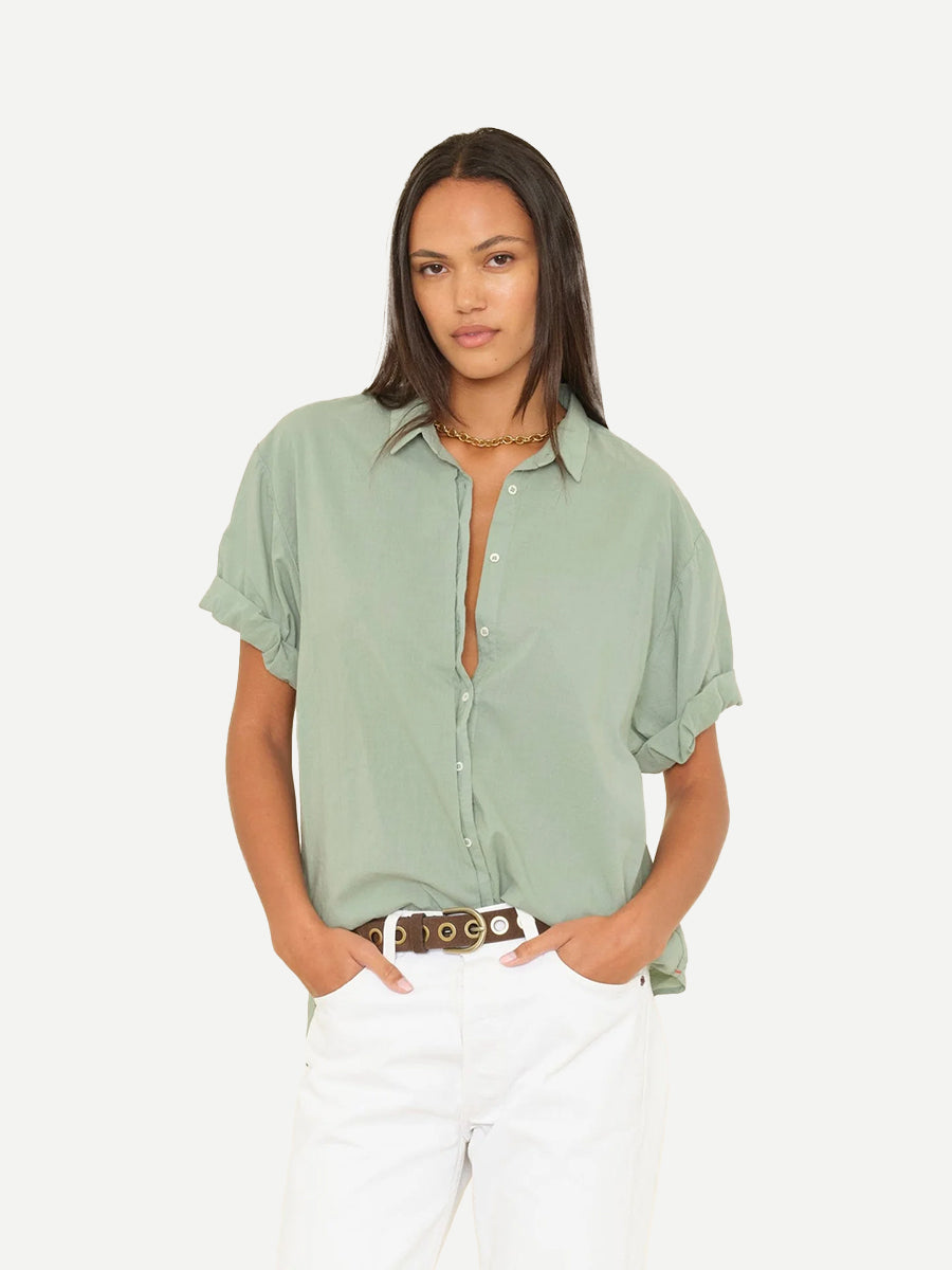Xirena Channing Shirt in Sage Leaf