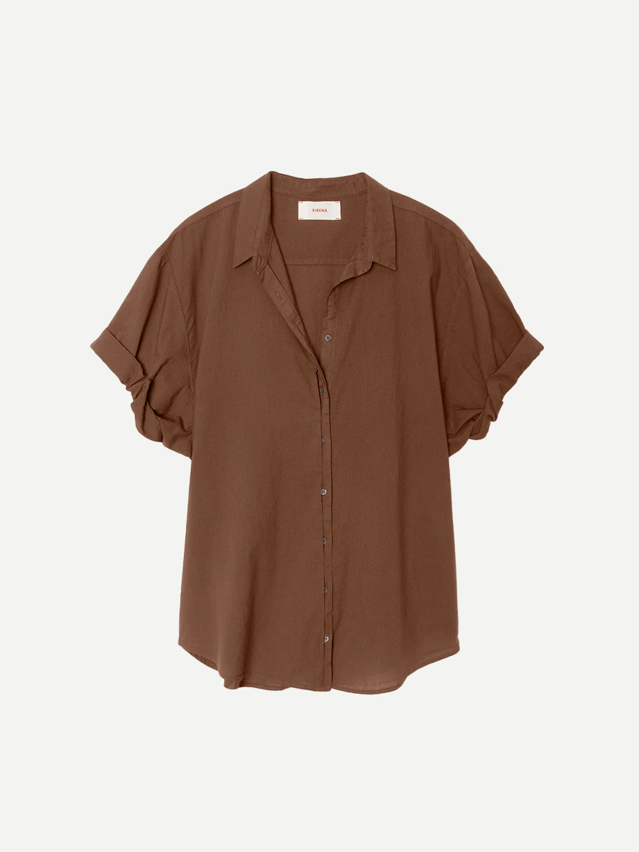 Xirena Channing Shirt in Stallion | Shop Now In Store or Online at Perth, Western Australia