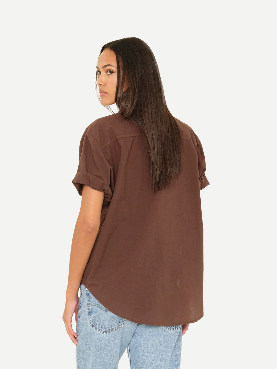 Xirena Channing Shirt in Stallion | Shop Now In Store or Online at Perth, Western Australia