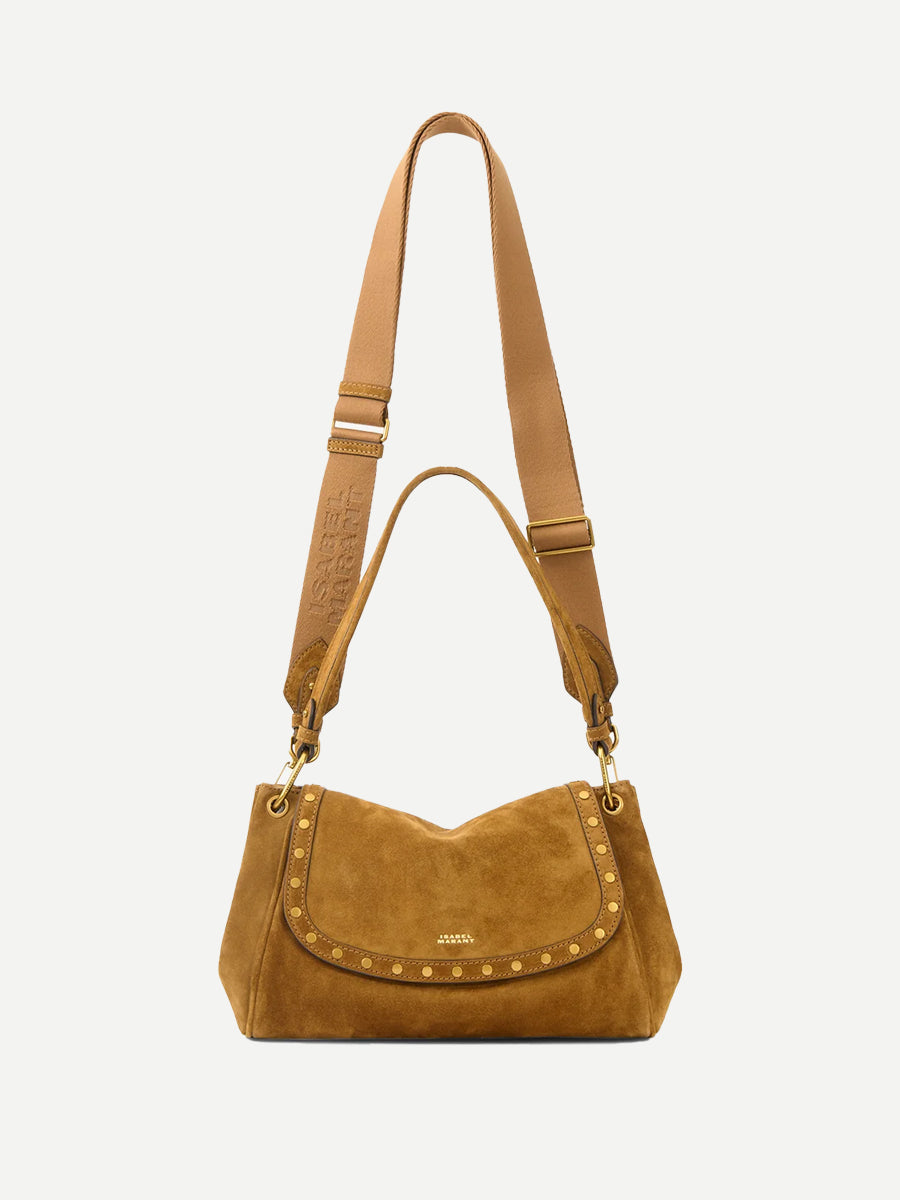 Chany M Shoulder Bag in Cognac