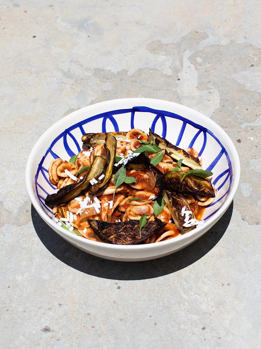 Alex and Trahanas Ciottoli Serving Bowl in Blue