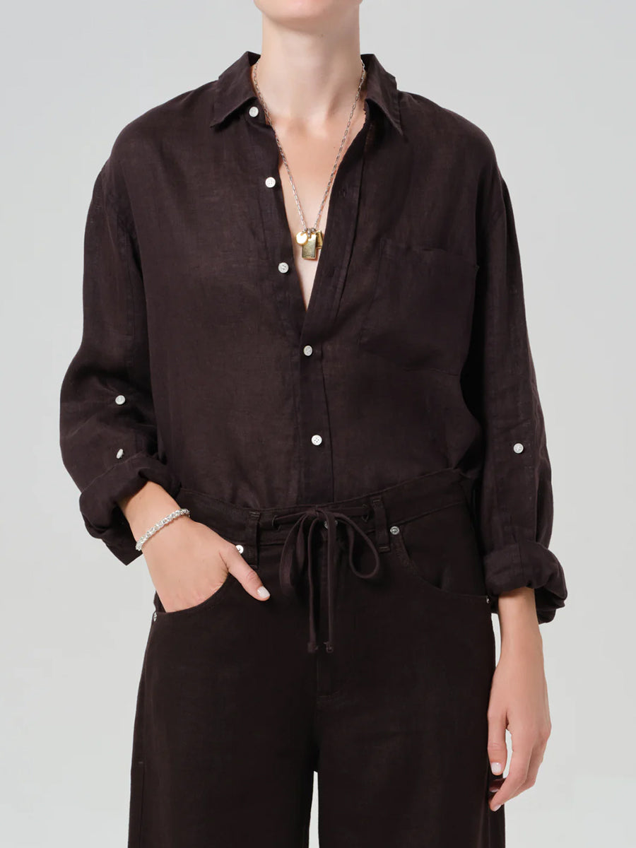 Citizens of Humanity Kayla Shrunken in Chocolate