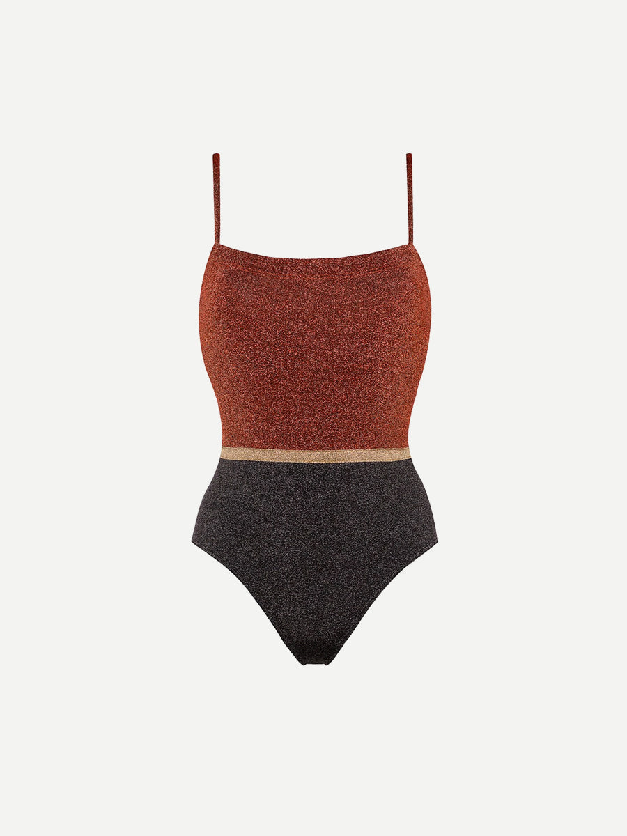 Eres Clanaque Nageur in Lurex Multi