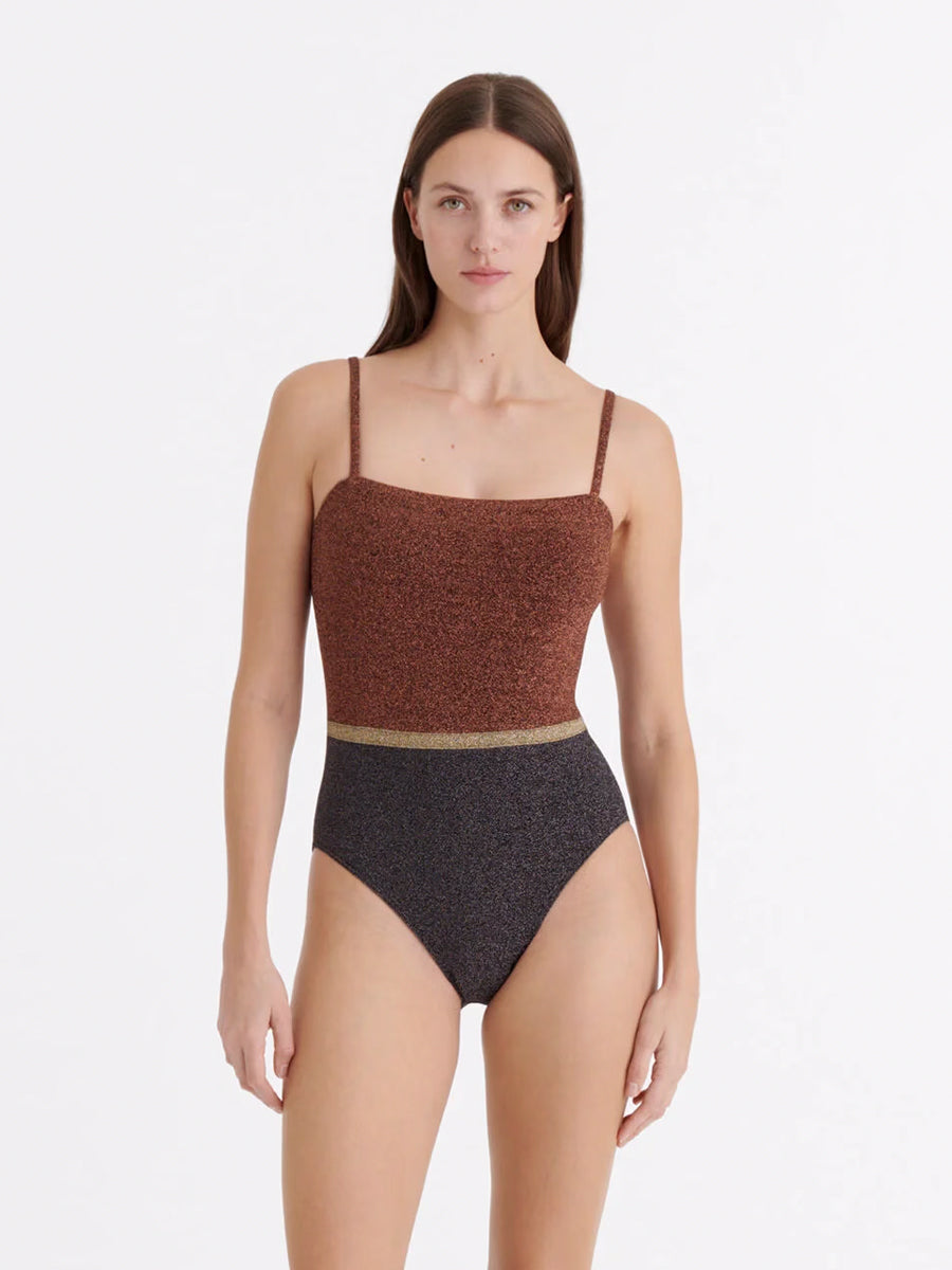 Clanaque Nageur in Lurex Multi