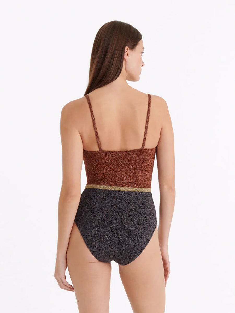 Clanaque Nageur in Lurex Multi