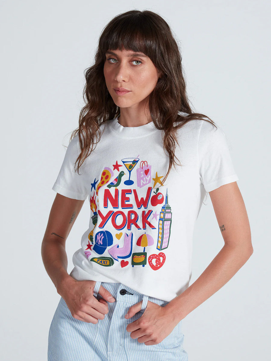 Classic Printed Tee in New York