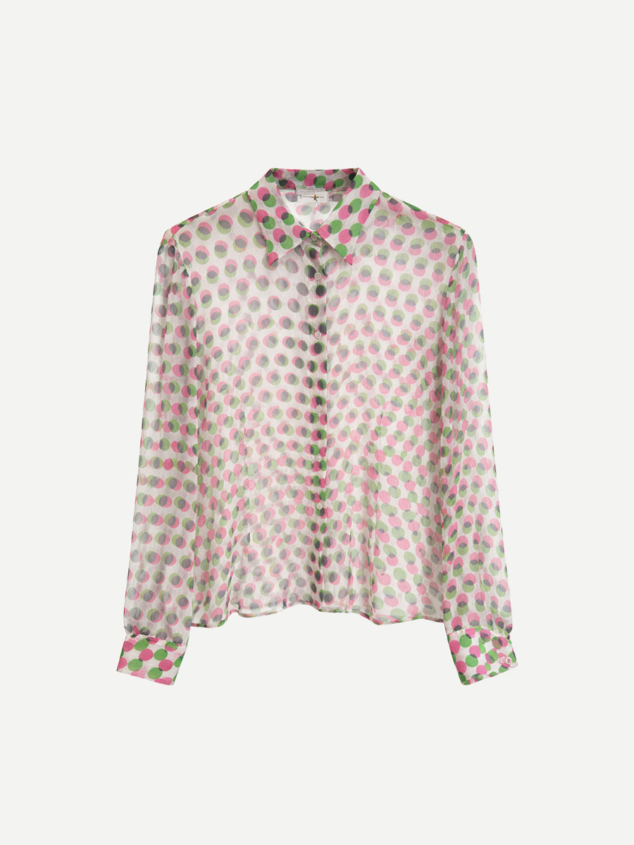 Dries Van Noten Cloudy Shirt in Ecru
