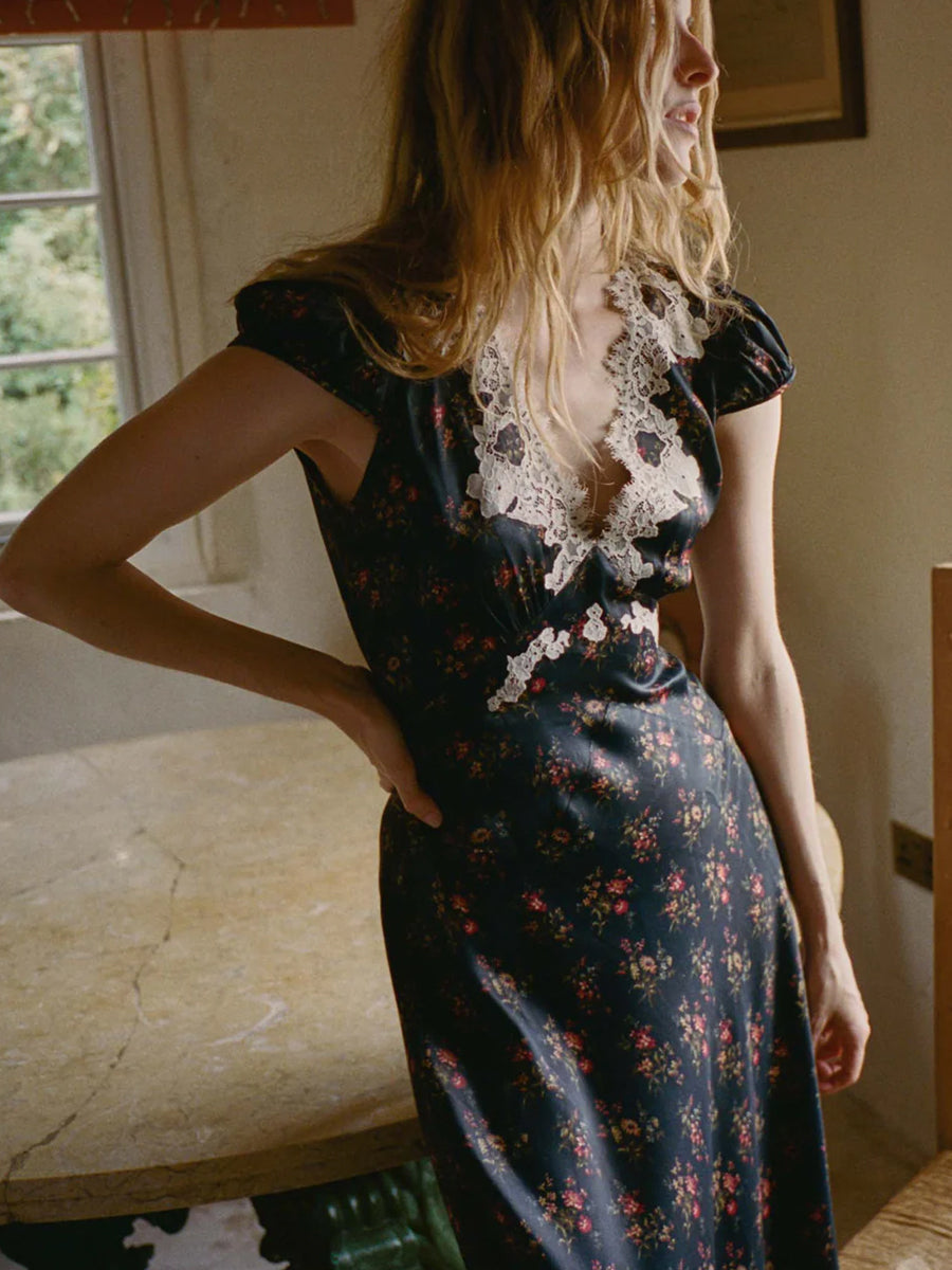 Doen Coraline Dress in Fluer Du Palais