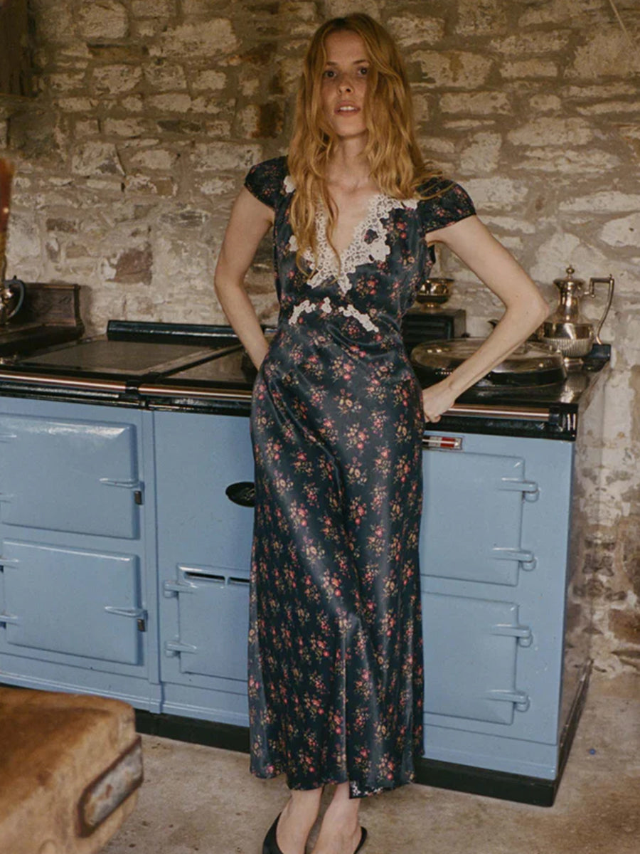 Doen Coraline Dress in Fluer Du Palais