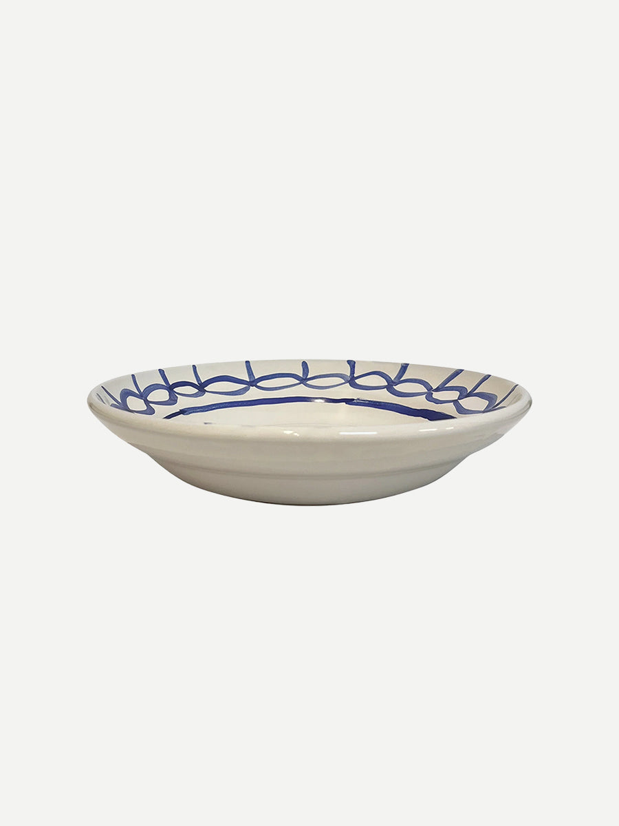 Corda Pasta Bowl in Blue