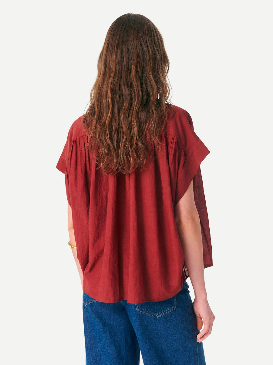 Vanessa Bruno Cory Blouse in Spice