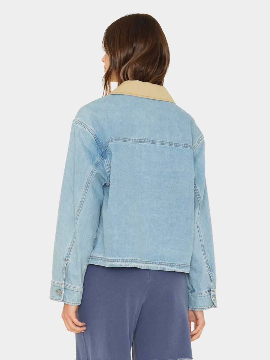 Cove Jacket in Blue Cloud