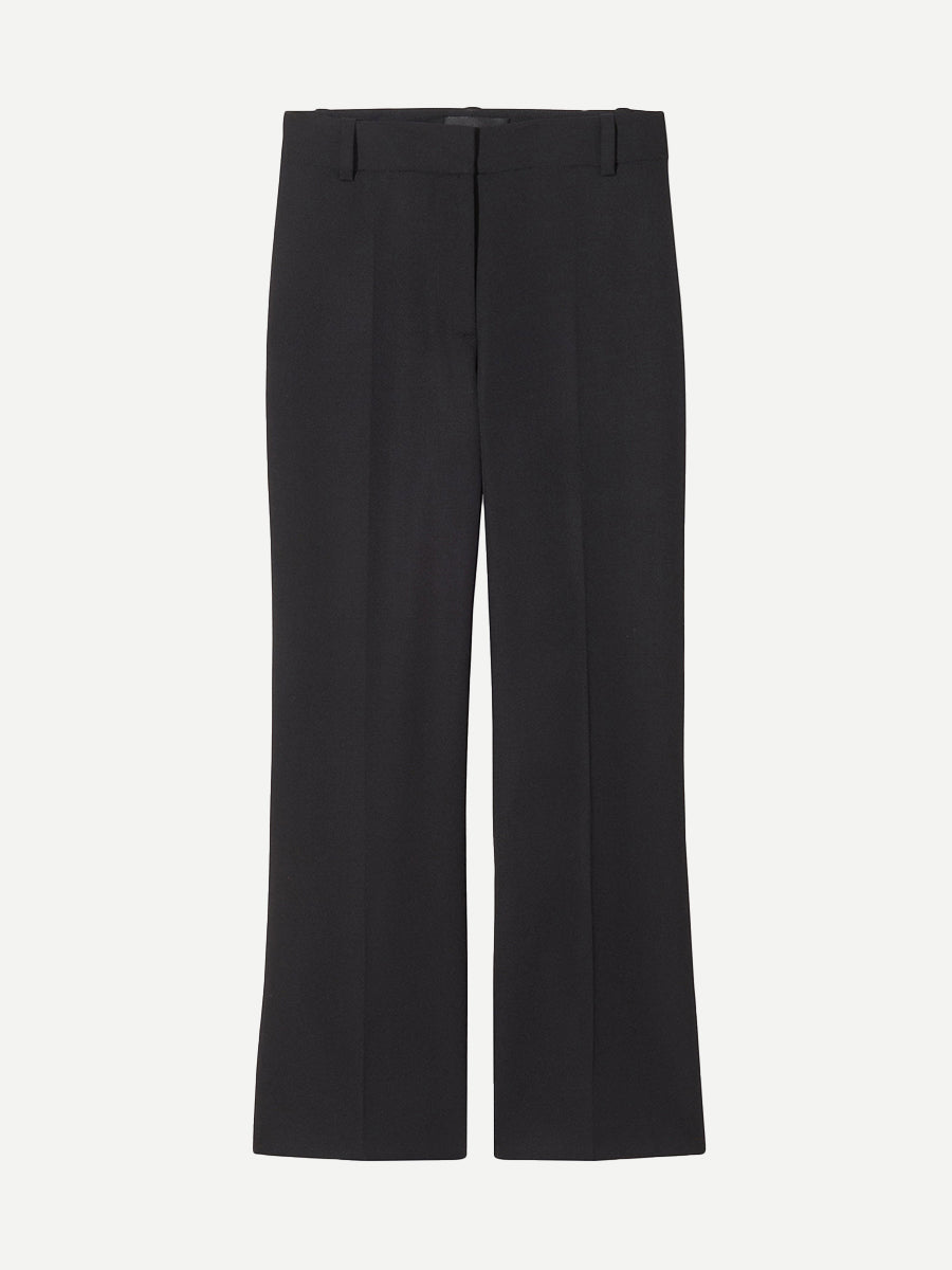 Nili Lotan Cropped Corette Pant in Black