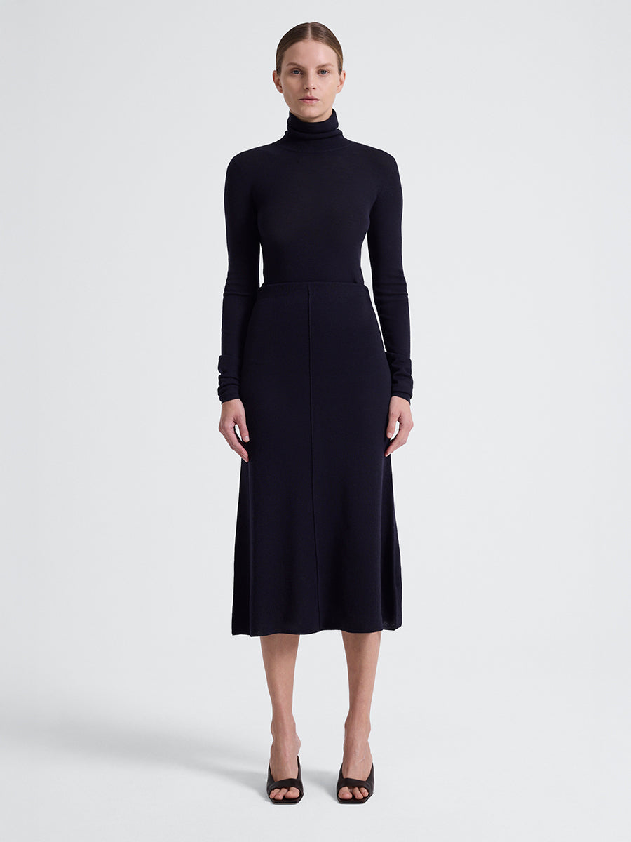 Cube Sweater in Darkest Navy