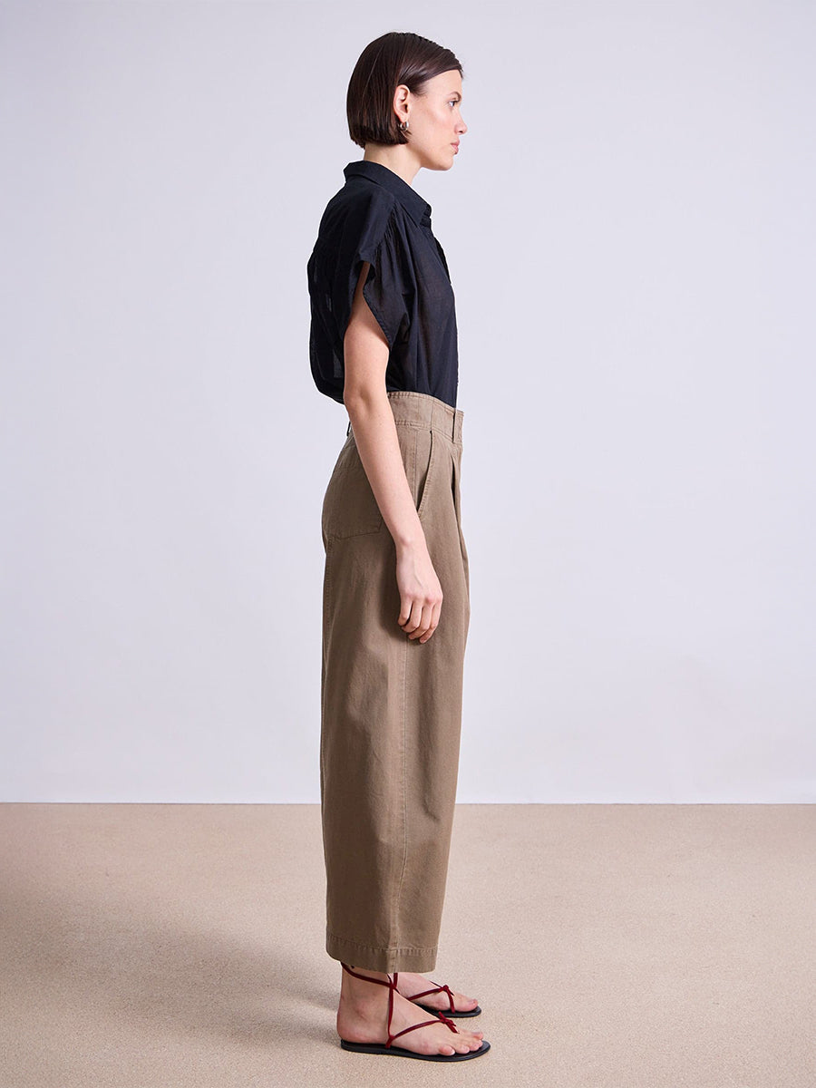 Apiece Apart | Cybil Trouser in Oak