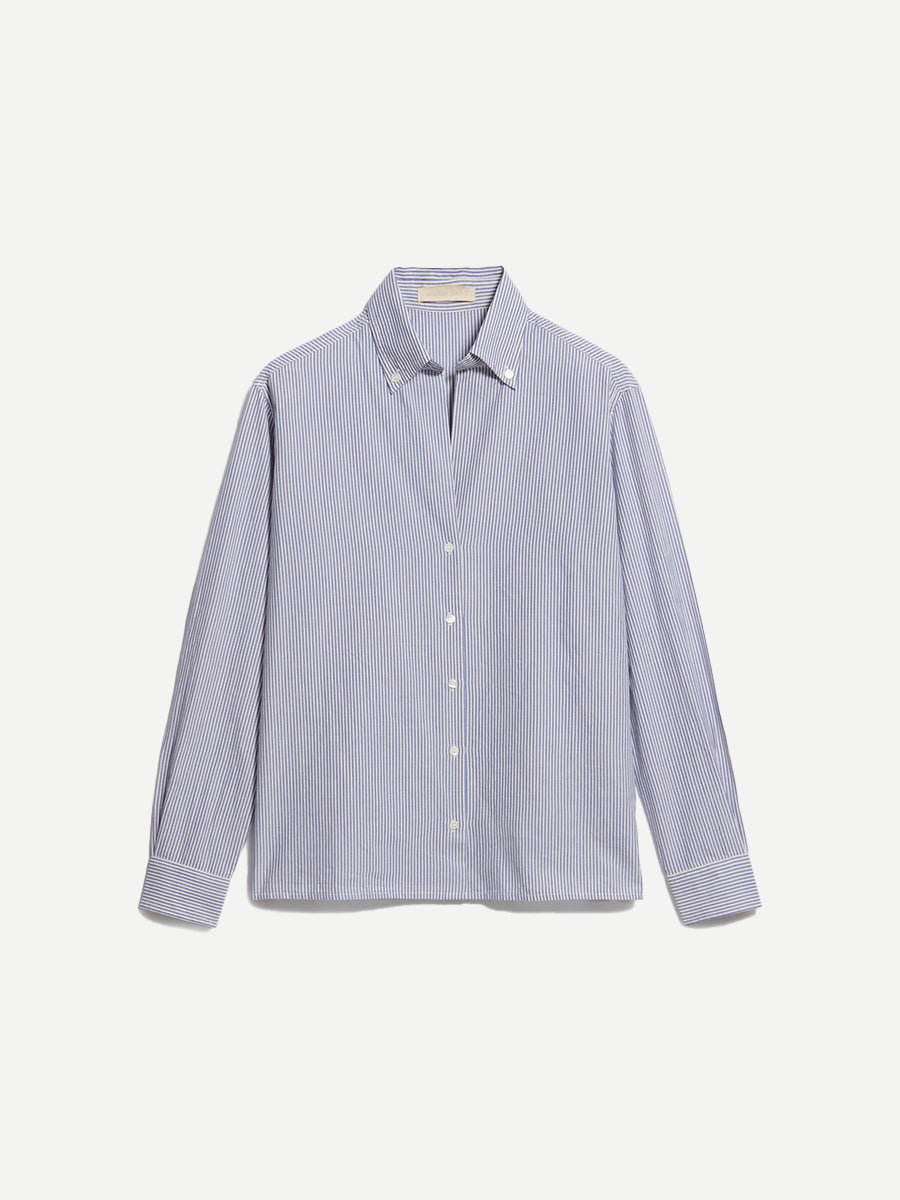 Vanessa Bruno Druyat in Blanc/Bleu Stripe