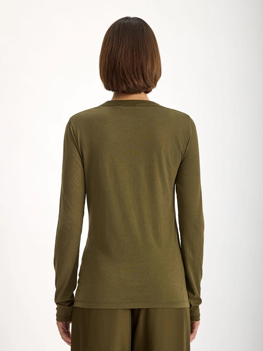 Davies LS Tee in Hunter