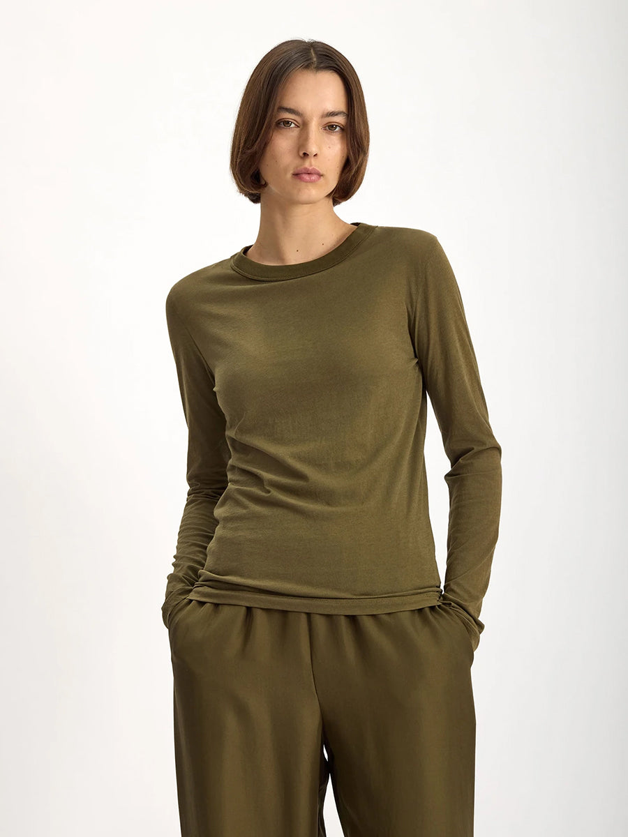 Jac + Jack Davies LS Tee in Hunter