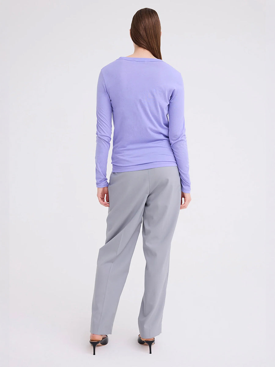 Davies LS Tee in Periwinkle
