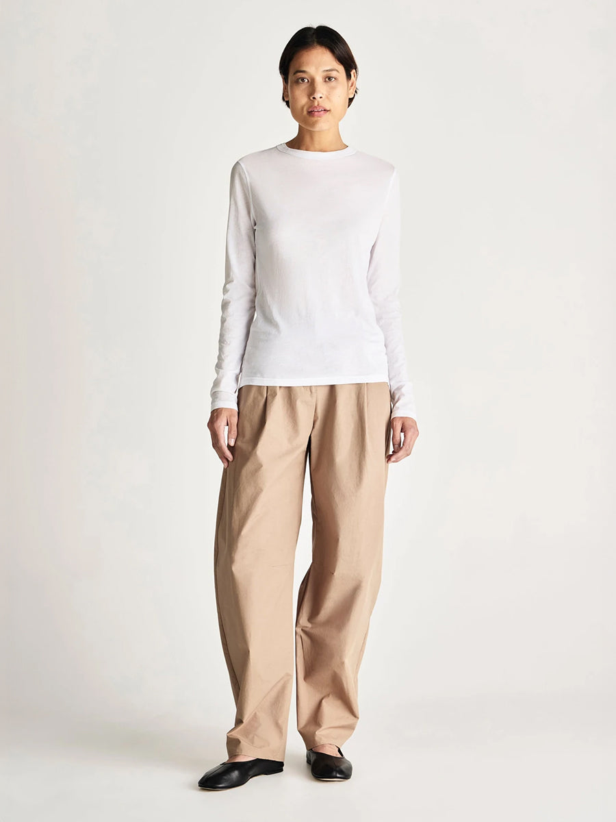 Davies LS Tee in White