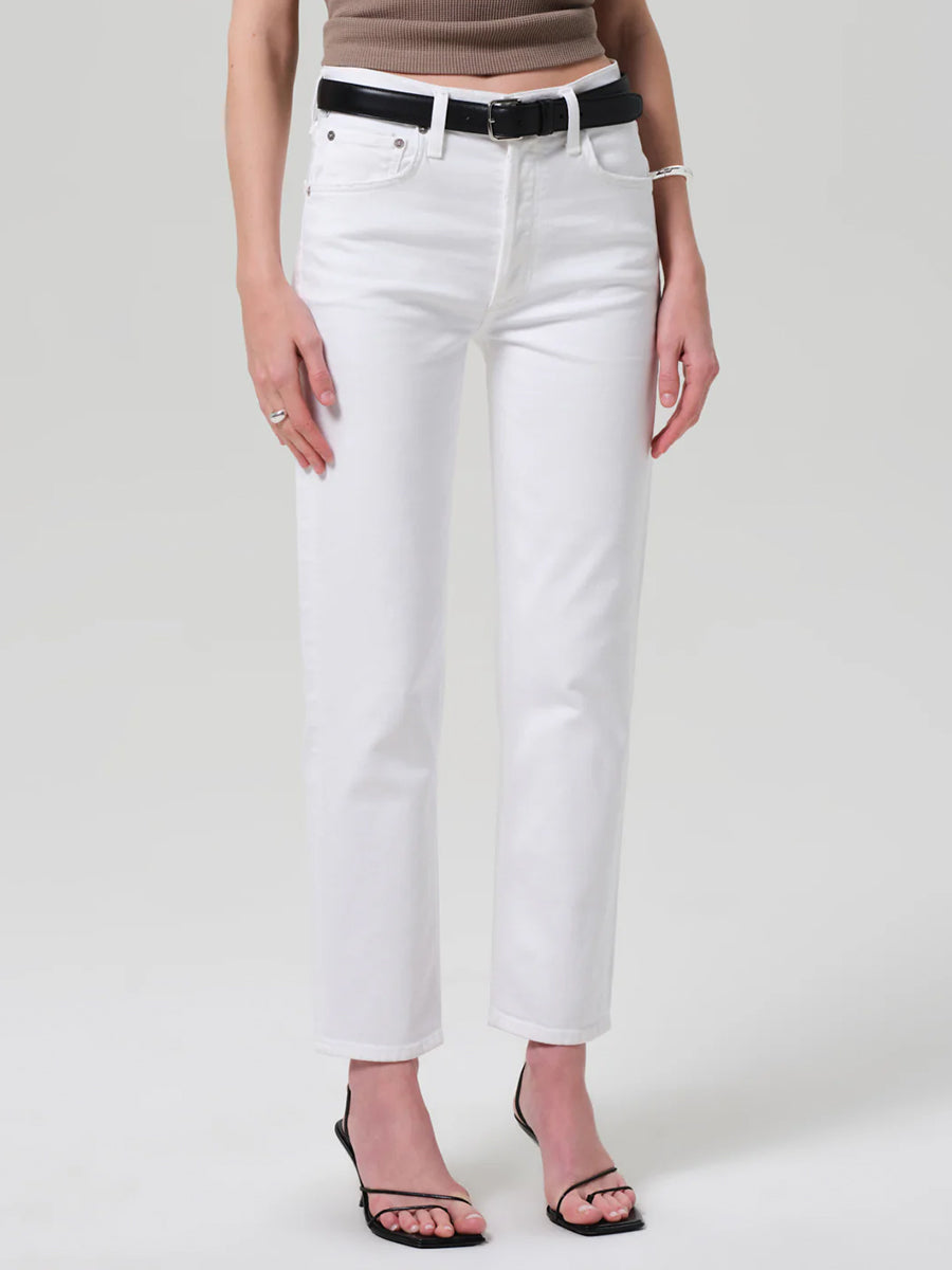 Citizens of Humanity Delfina High Waist Straight Jean in Pastoral