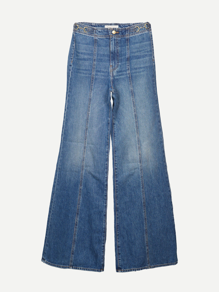 Ulla Johnson Delphine High Rise Jean in Danube