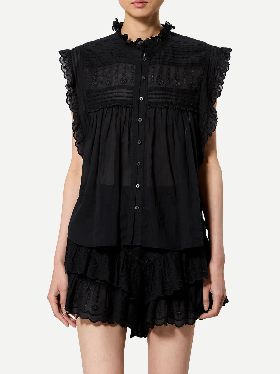 Dersia Top in Black