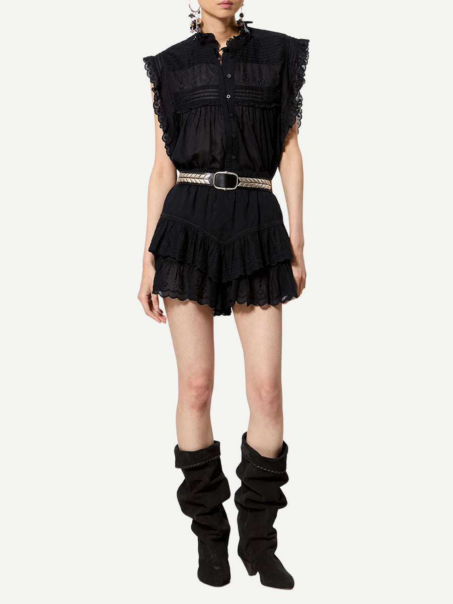 Dersia Top in Black