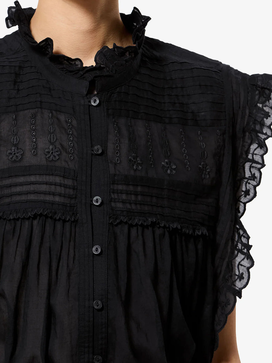 Dersia Top in Black