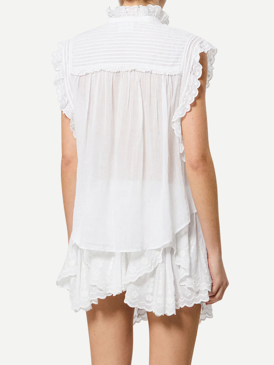 Dersia Top in White