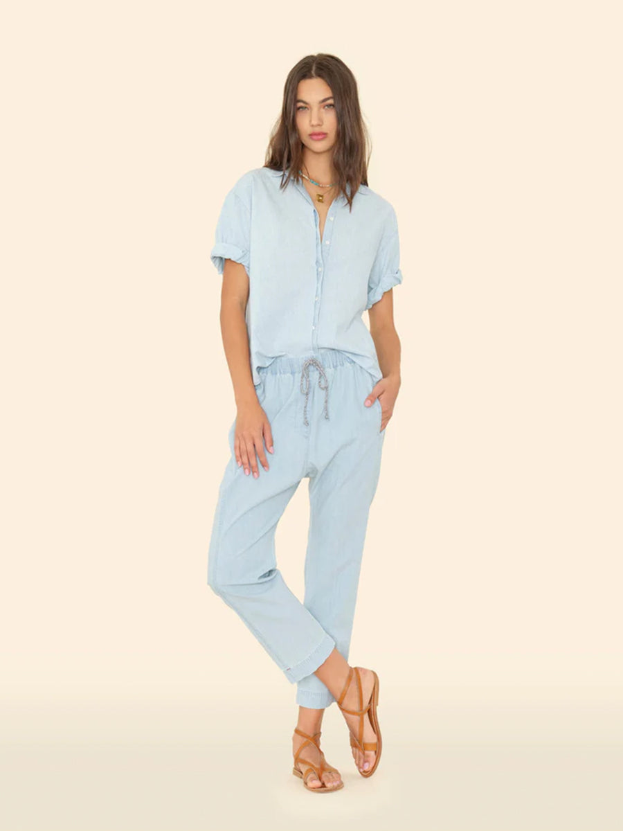 Xirena Draper Pant in Air Blue
