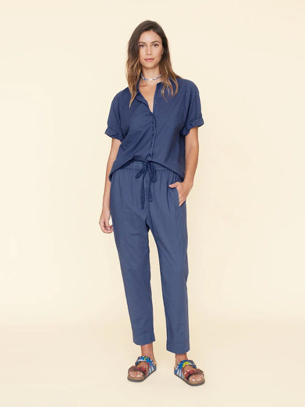 XIRENA | Draper Pant in Marlin Blue