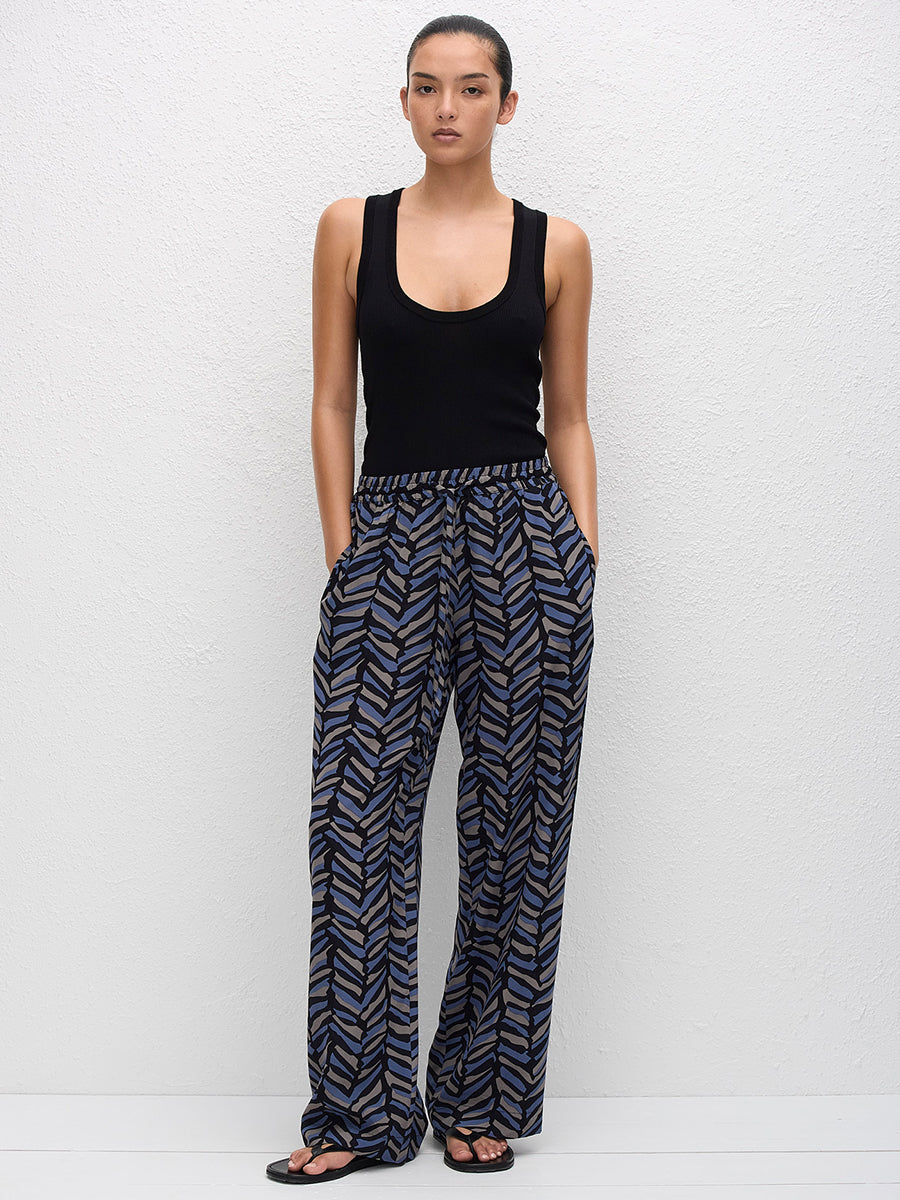 Matteau Drawstring Trouser in Palermo