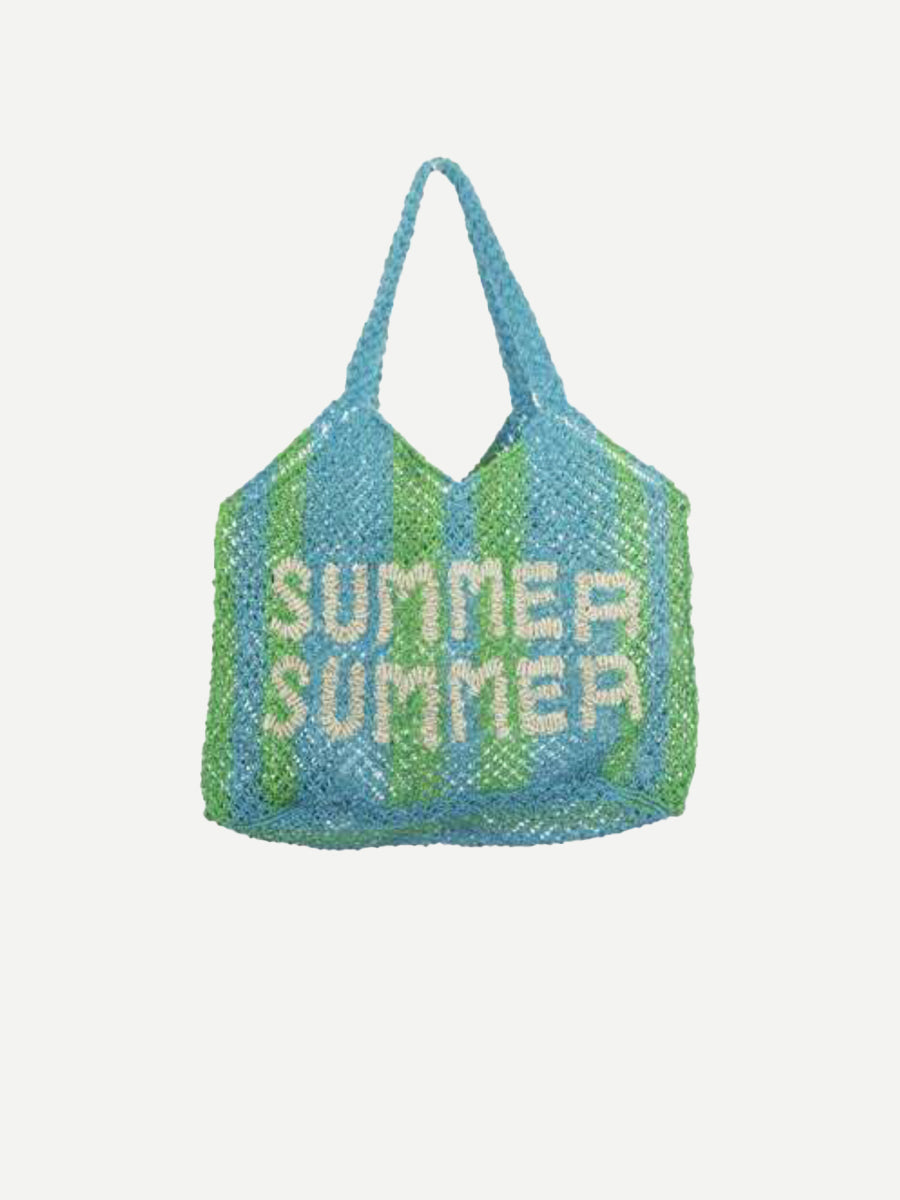The Jacksons Drew Bag - Summer in Sky/New Green