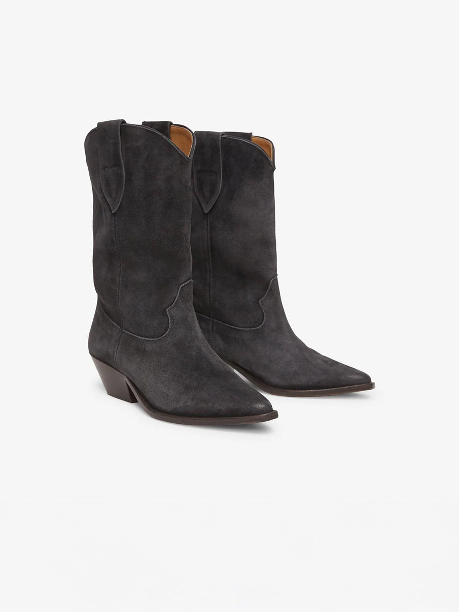 Isabel Marant Duerto Boots in Faded Black