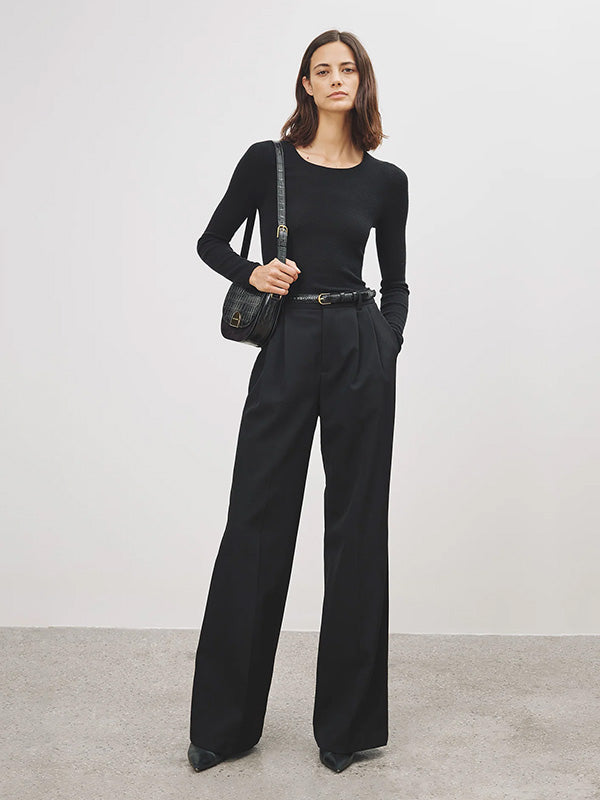 Nili Lotan Elinio Sweater in Black