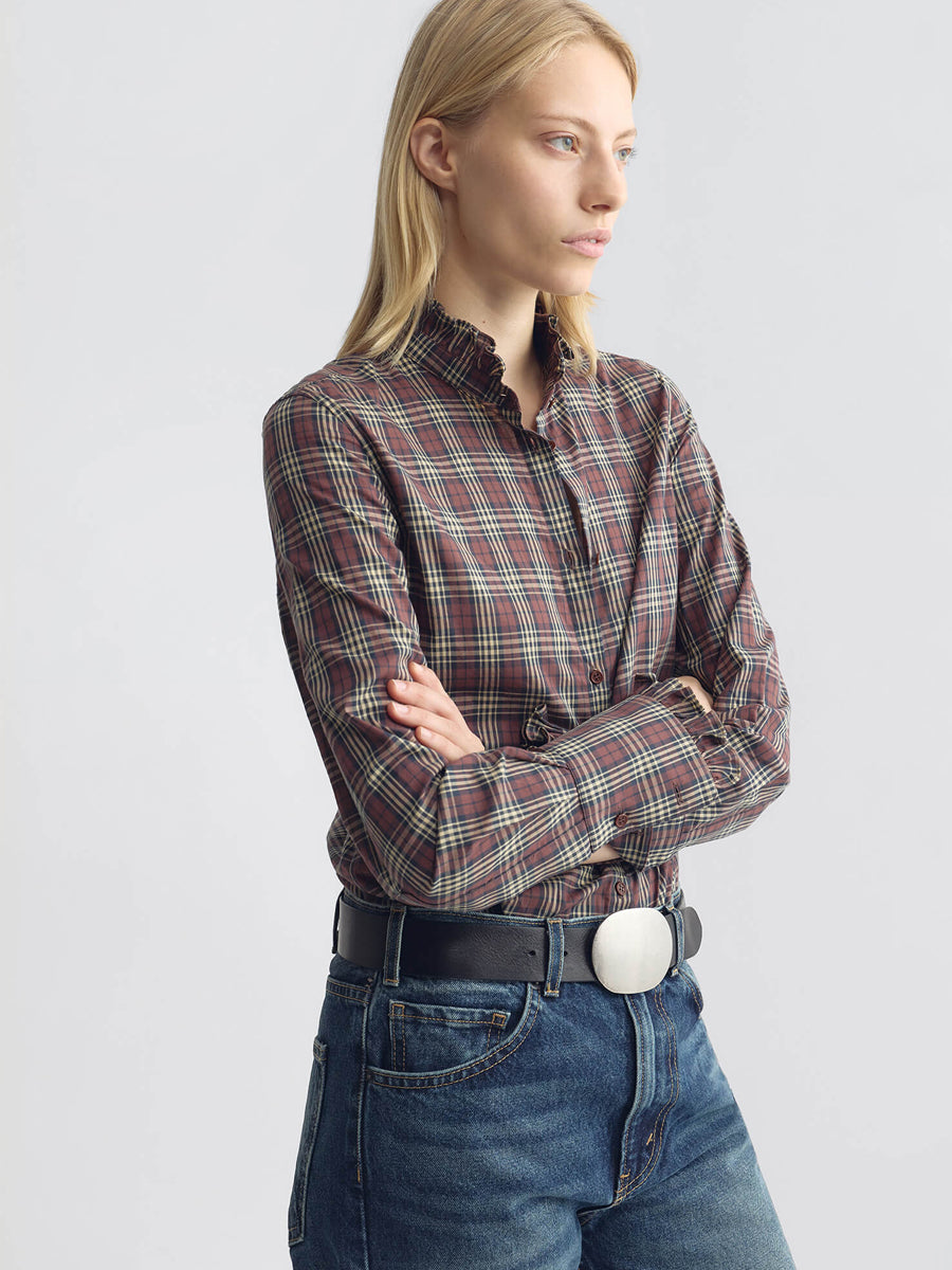 Elio Shirt in Rustic Check