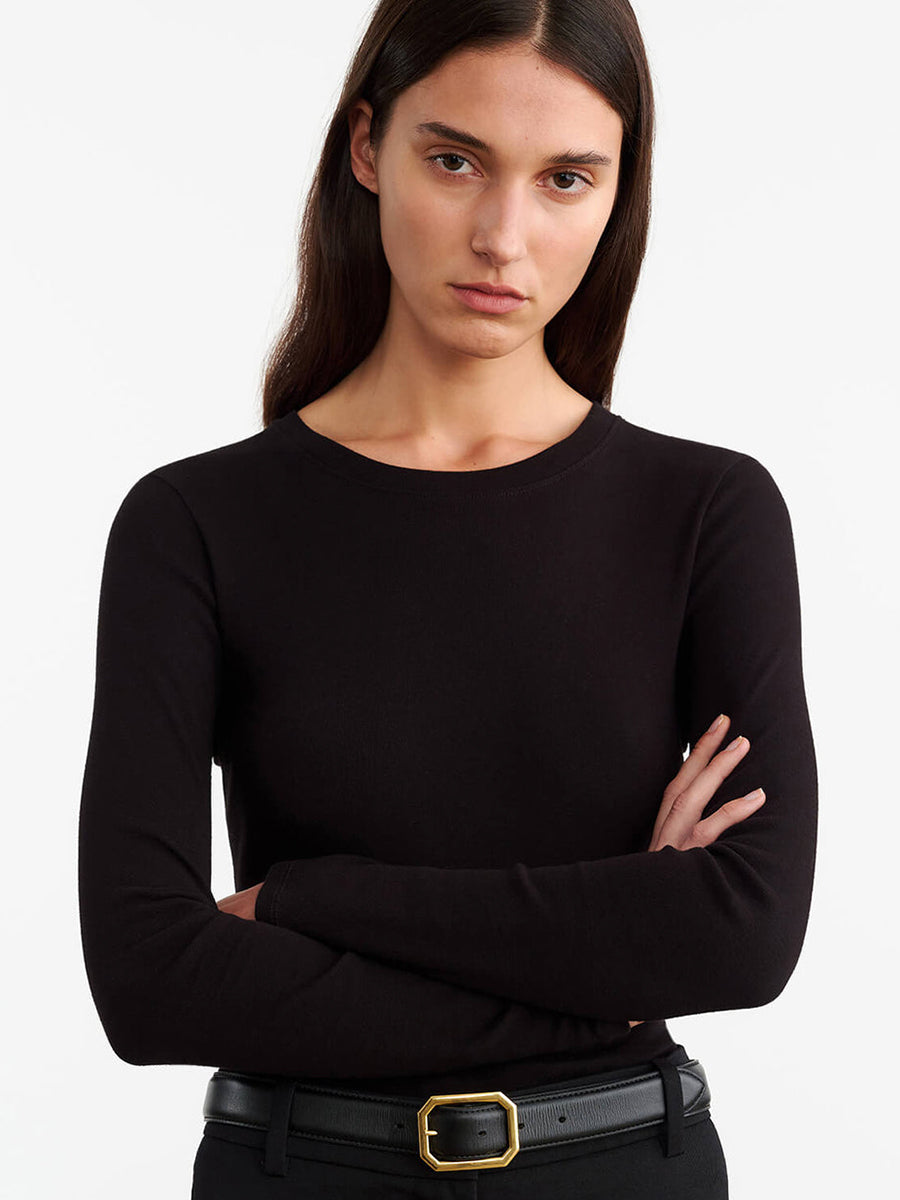 Emelie Tee in Black