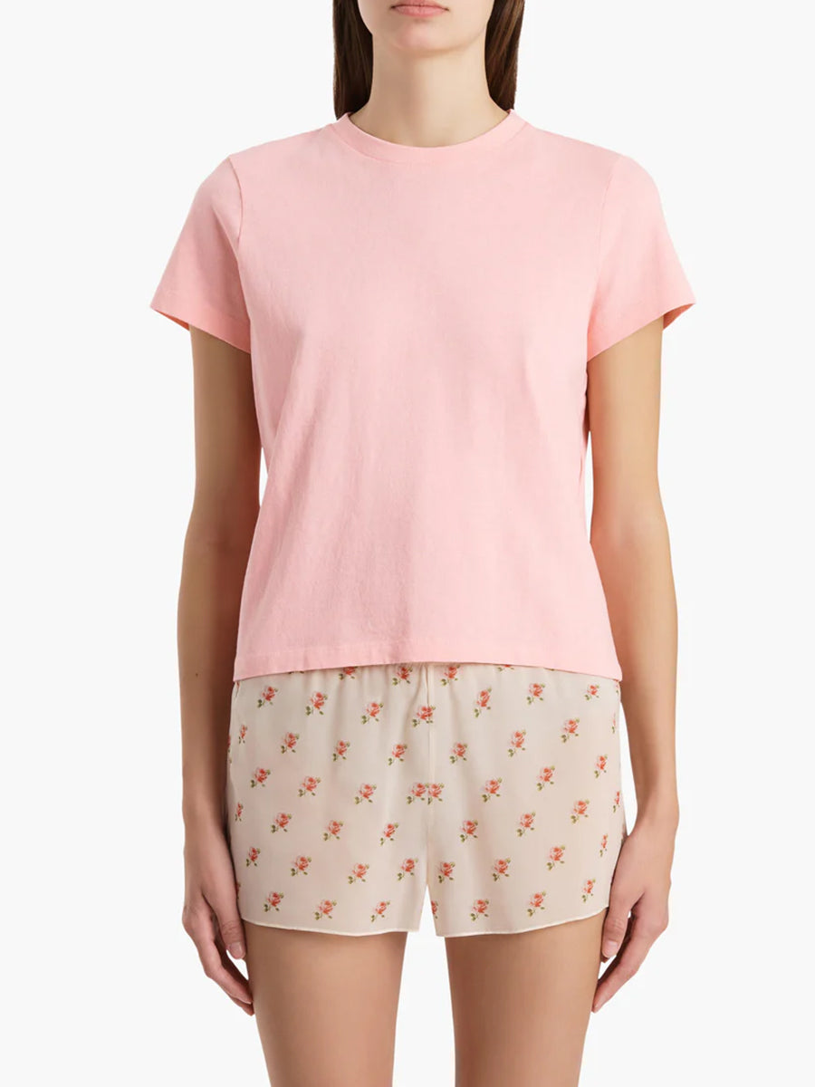 Khaite Emmylou Tee Shirt in Petal