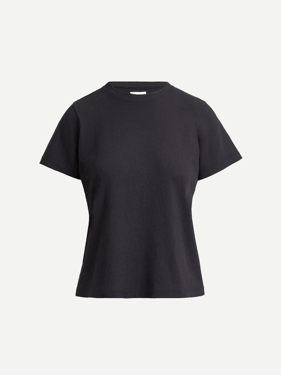 Khaite Emmylou Tee Shirt in Washed Black