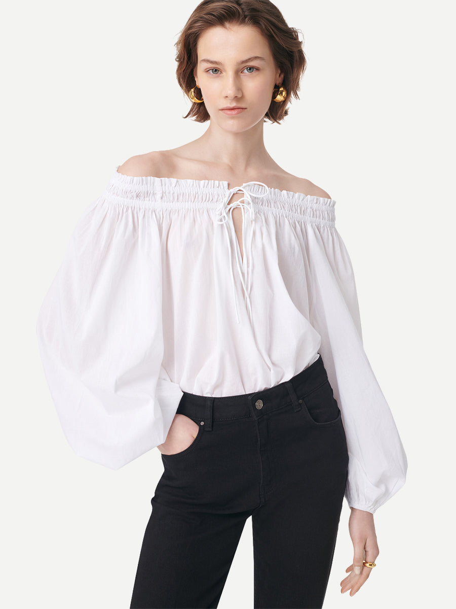 Vanessa Bruno Enya Blouse in White