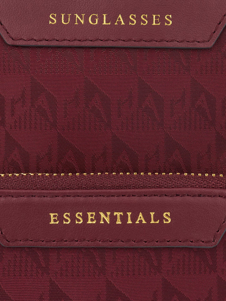 Essential AH Logo Crossbody in Medium Red