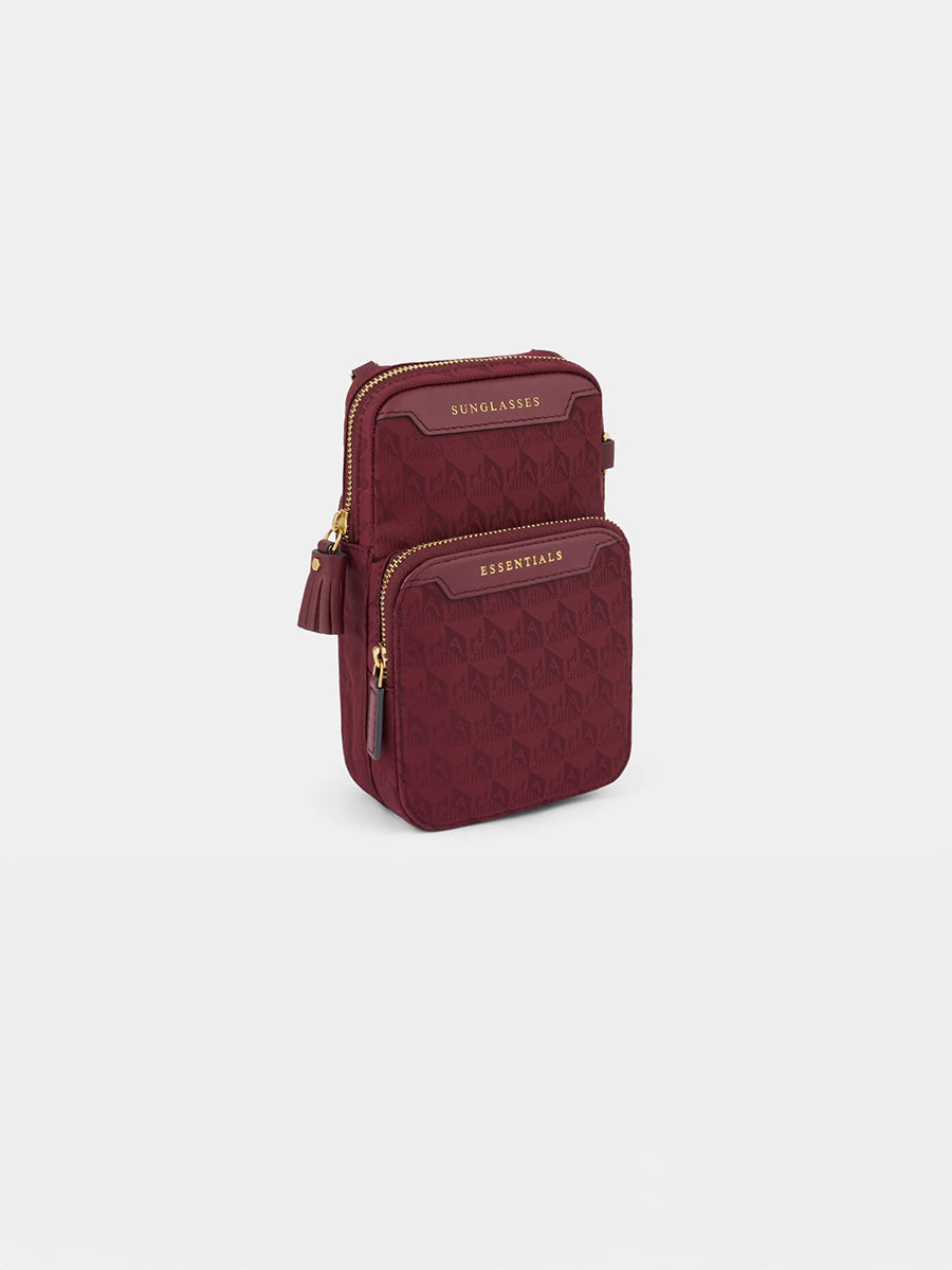 Anya Hindmarch | Essential AH Logo Crossbody in Medium Red