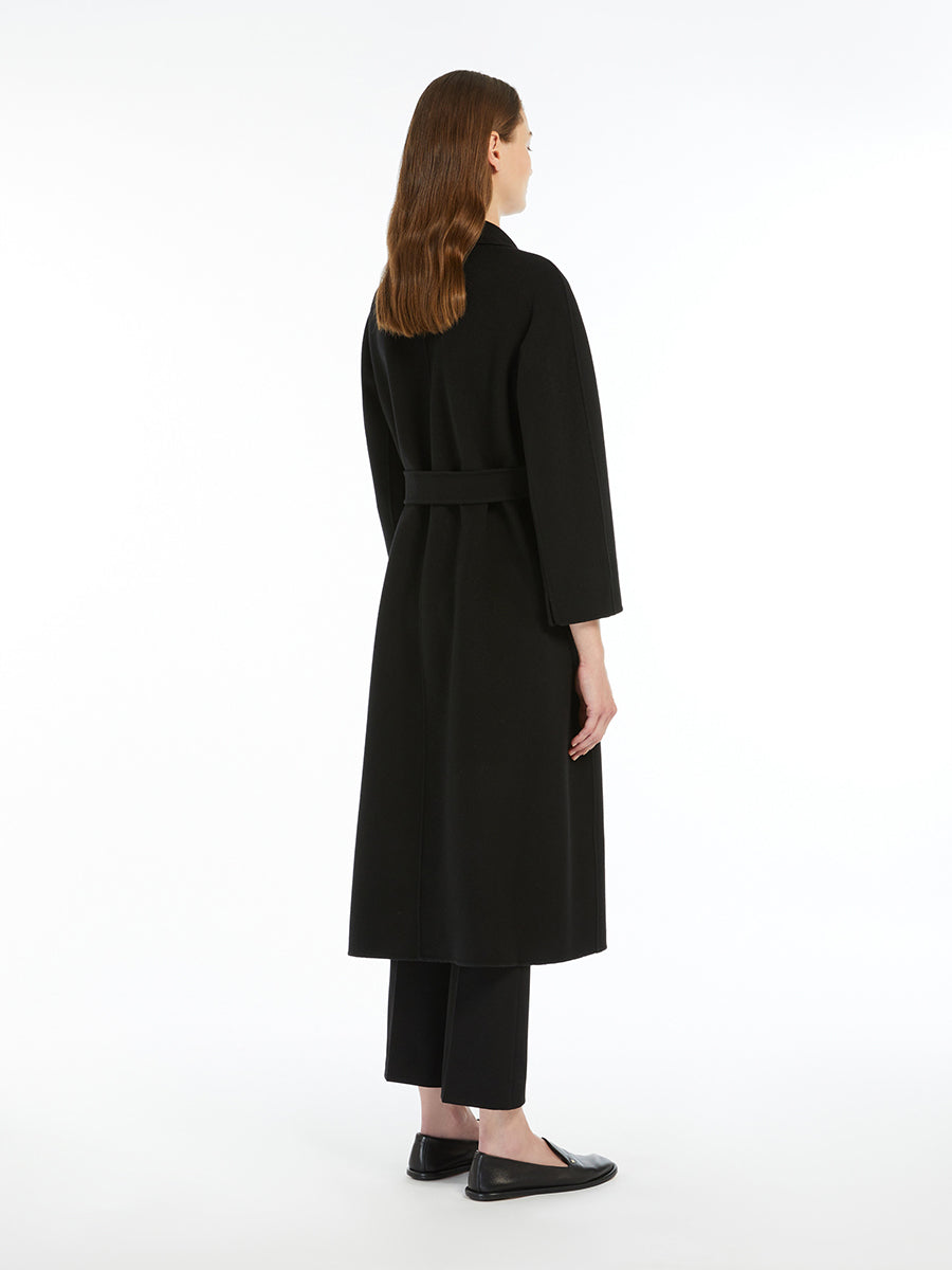 'S Max Mara Esturia Coat in Black