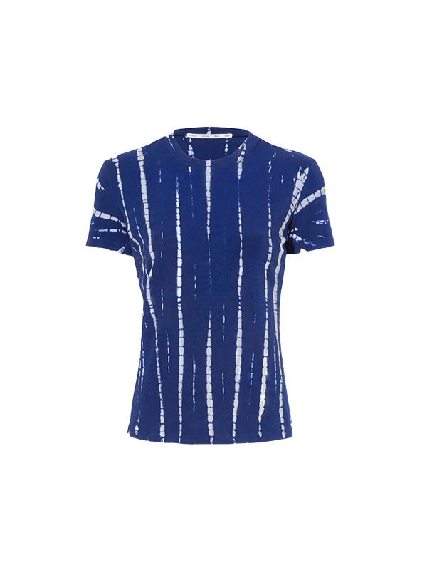 Proenza Schouler White Label | Finley T-shirt in Stripe Tye Dye