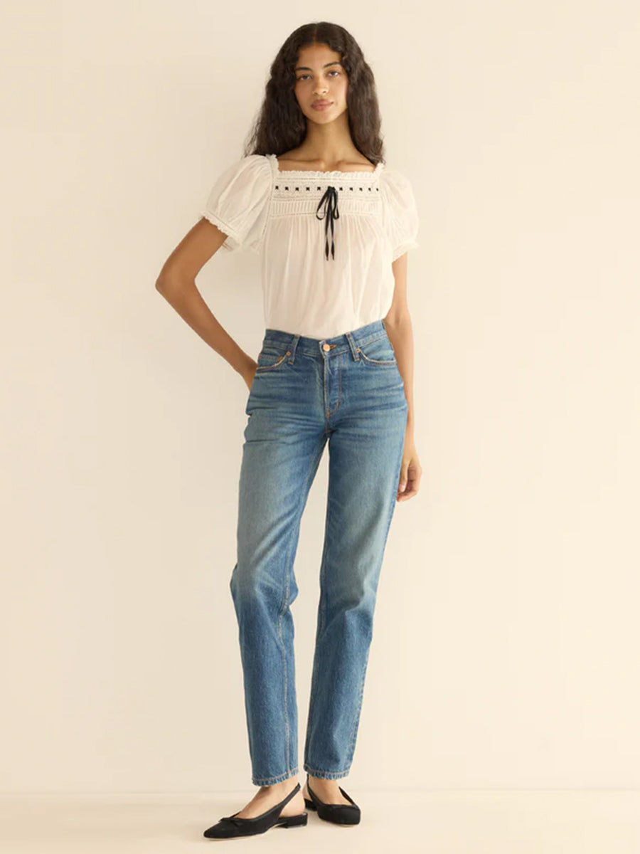 Doen Fleurine Top in Salt