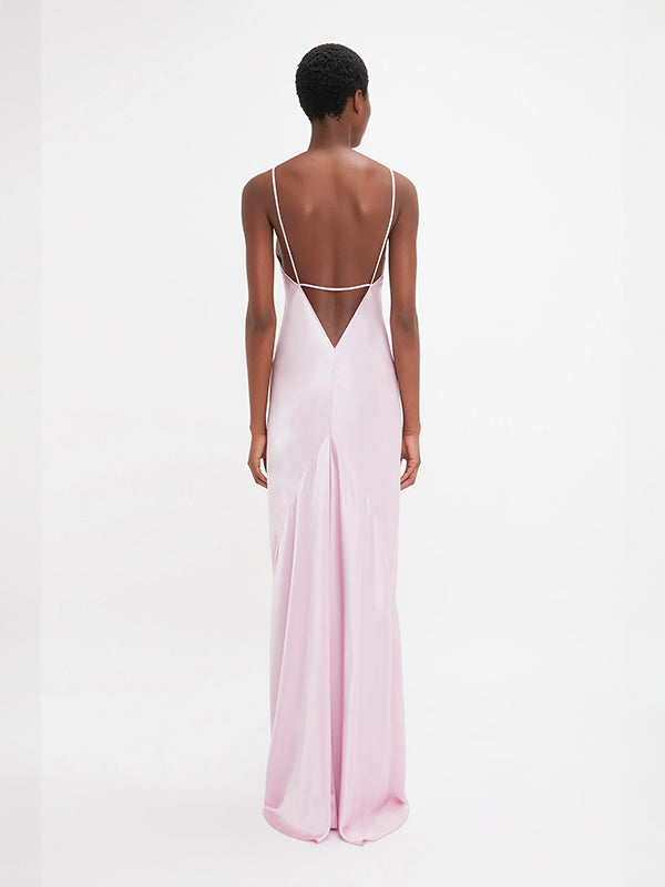 Victoria Beckham | Floorlength Cami Dress in Rosa
