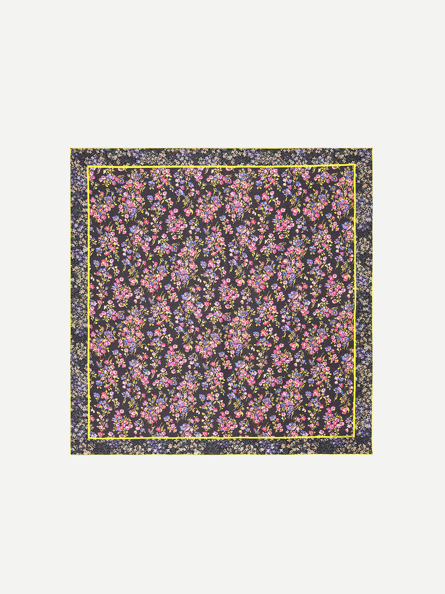 Foulard Silk Square Scarf in Auber